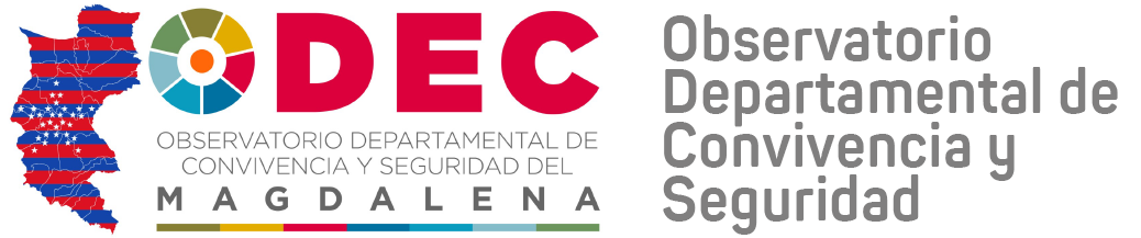 Observatorio departamental de convivencia y seguridad de la Gobernación del Magdalena